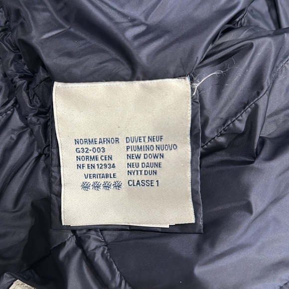 Moncler MIDI Jacket, Navy Blue - Picture 8 of 9